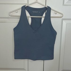 A&F racerback V-neck tank top